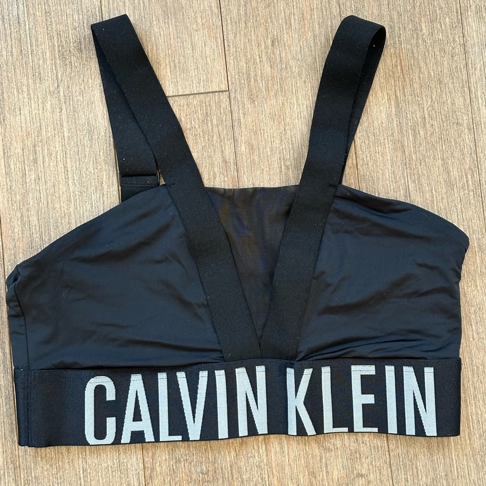Calvin Klein Black Strappy Top